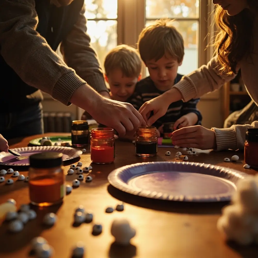 How to Choose Family-Friendly Halloween Decor That's Fun, Not Frightening 8 Step 3 – Create One Simple DIY Centerpiece β¨