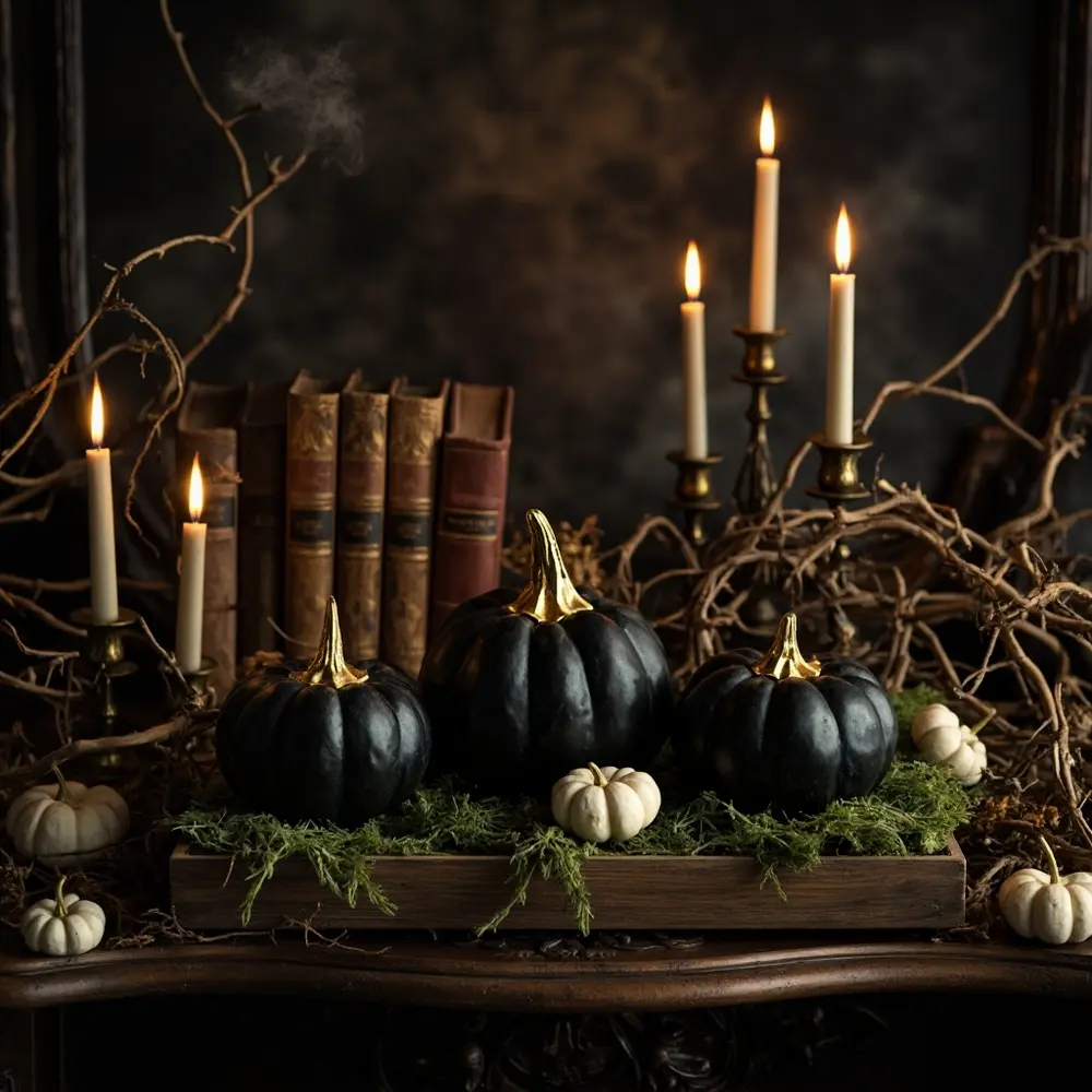How to Turn Dollar Store Finds into High-End Halloween Decor 7 Step 5 – Staging Your High-End Creation