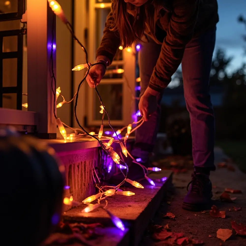 How to Safely Use Fake Candles and String Lights in Your Halloween Decor 6 Step 5 – Testing Your Setup