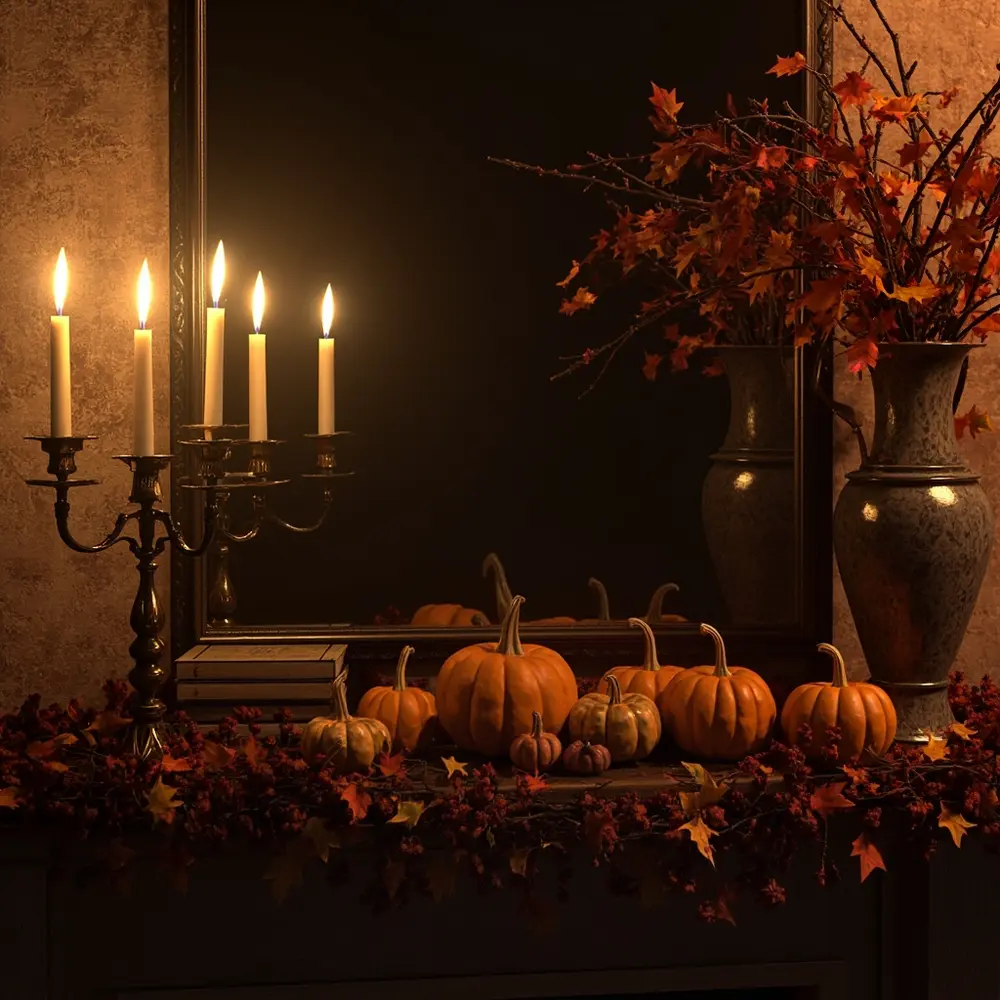 The Power of Layering (Foreground, Mid-ground, Background): A flat display is a dead giveaway of an amateur. I always think of my mantle in three zones:Background: The wall and your main anchor piece.