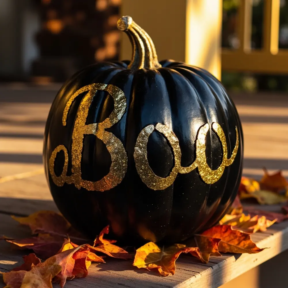 50+ Easy & Awesome DIY Halloween Decorations You Can Make Today 14 Thumbtack message pumpkin