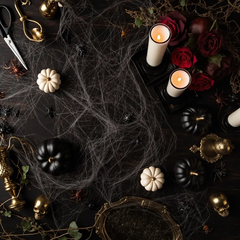 - How to Decorate with Spiders and Cobwebs in a Chic Way 1 Tools materials needed 17