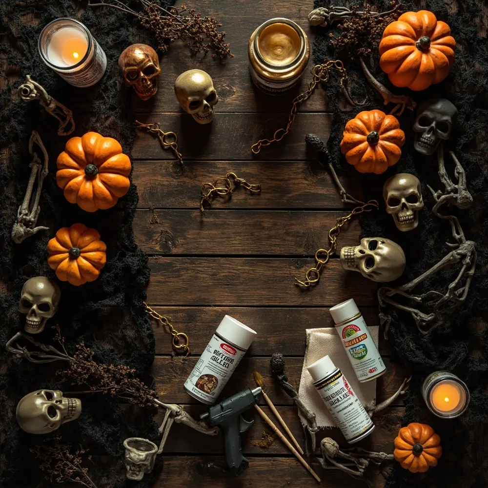 How to Turn Dollar Store Finds into High-End Halloween Decor 1 Tools & Materials Needed ๐ ๏ธ