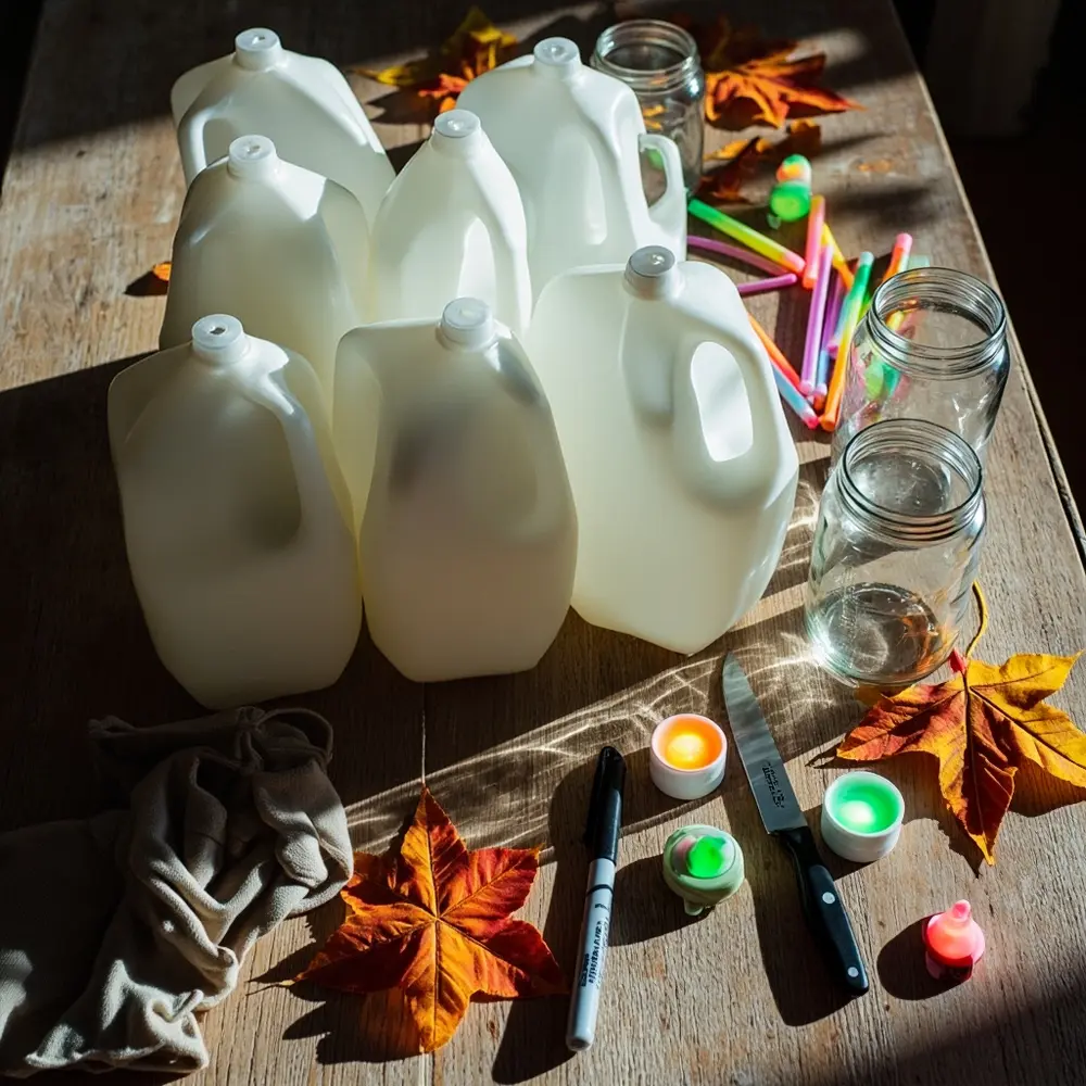 How to Make Your Own Spooky Halloween Lighting (Spirit Jugs & Mason Jars) 1 Tools materials needed 21