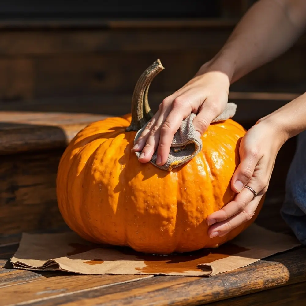 - How to Style a Farmhouse Halloween Porch with Cozy, Rustic Charm 10 How do I keep my real pumpkins from rotting before Halloween?
