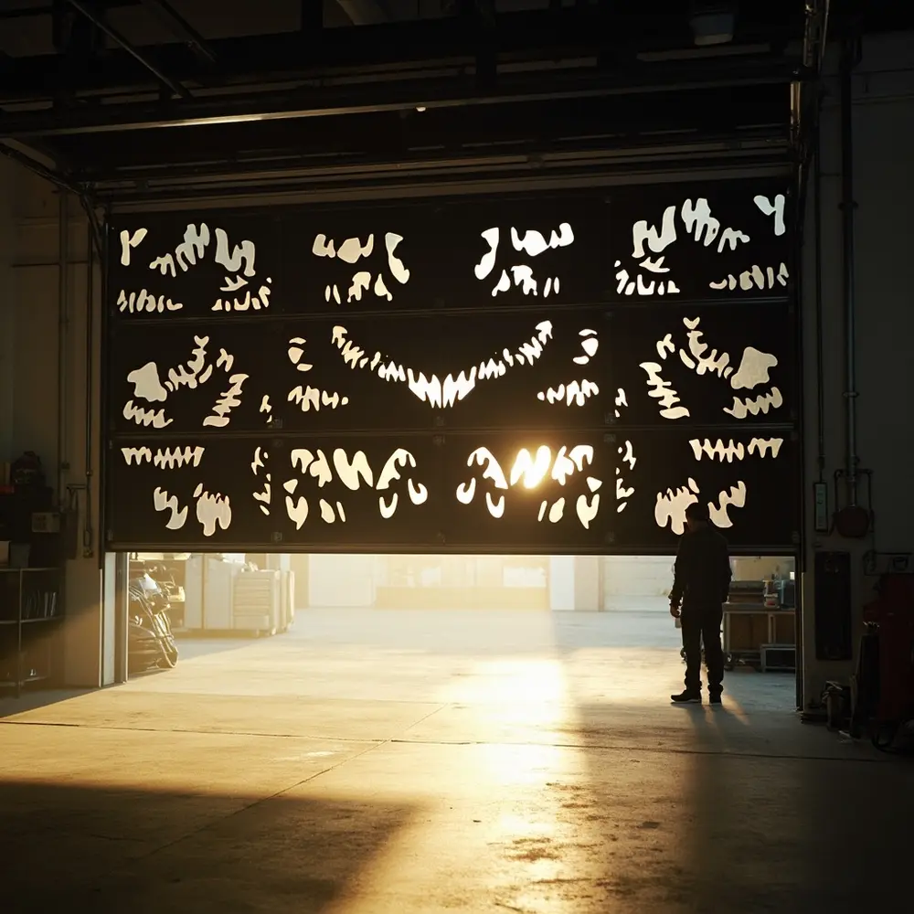 Will these decorations damage my garage door’s paint?