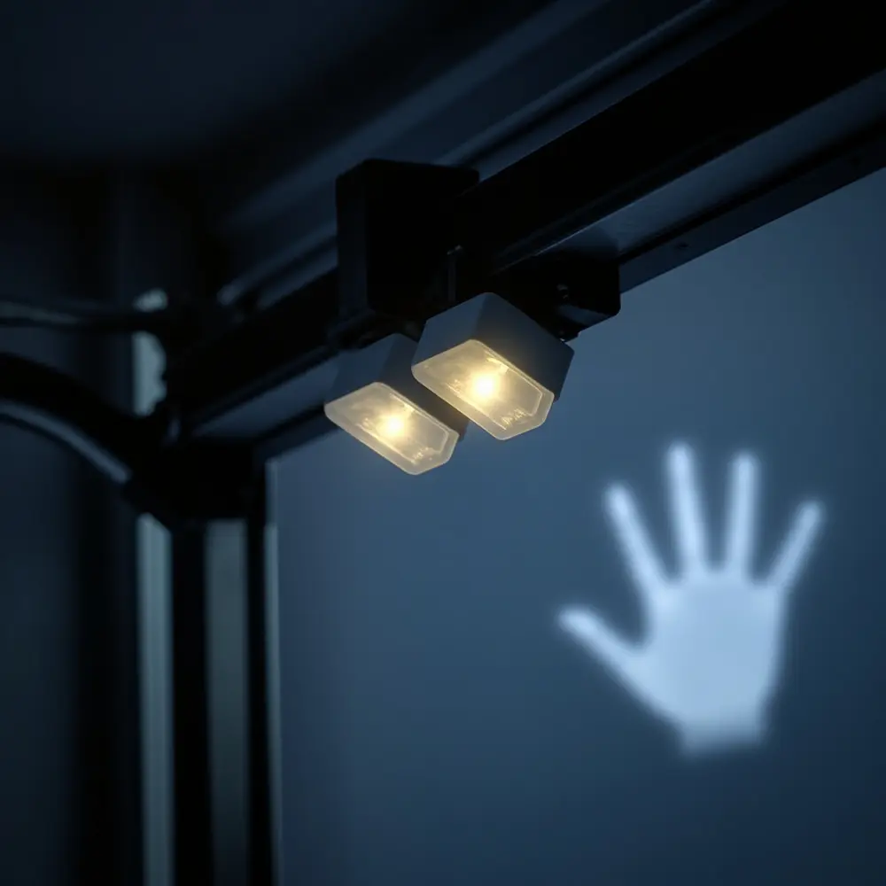 Warning about safety sensors