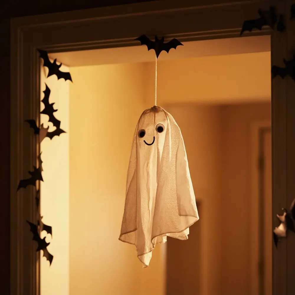 How to Choose Family-Friendly Halloween Decor That's Fun, Not Frightening 12 Theme 2: Goofy Ghosts & Friendly Bats π»