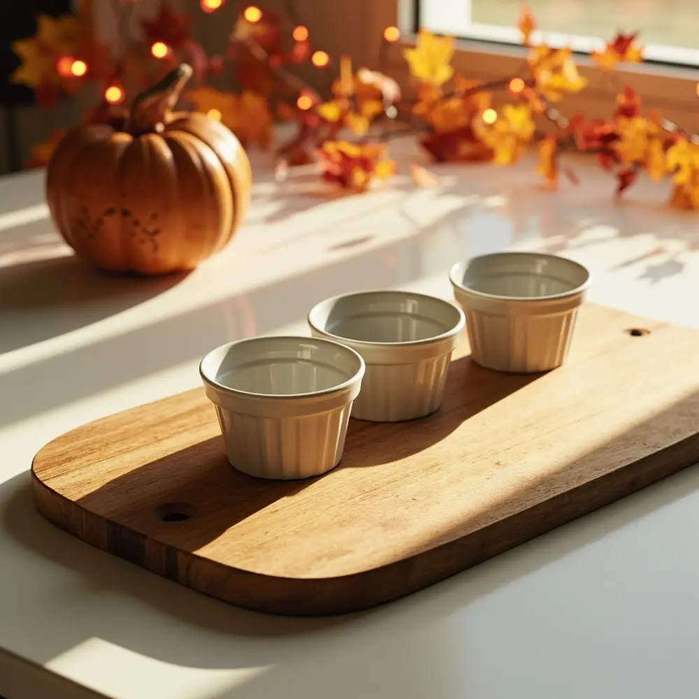 Spooktacular & Sweet: DIY Kid-Friendly Halloween Charcuterie Board Tutorial 1 Board ramekins clean small a charcuterie empty bowls p 1 few placed or with image strategically