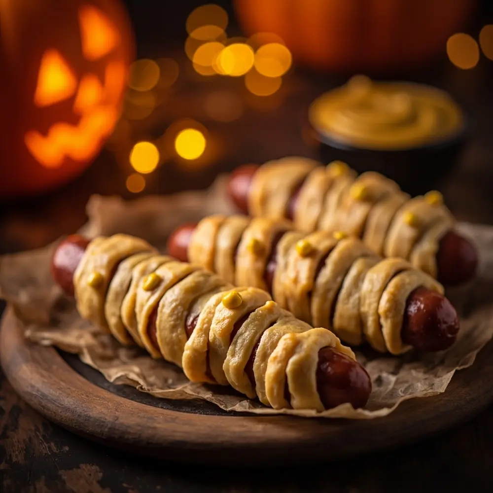 20 Creative & Easy Halloween Treat Ideas for a Spooktacular Party 1 Eyes instruction several with on a up of p mummy fun arranged 8216 8217 close image mustard placement platter 1 dogs photo