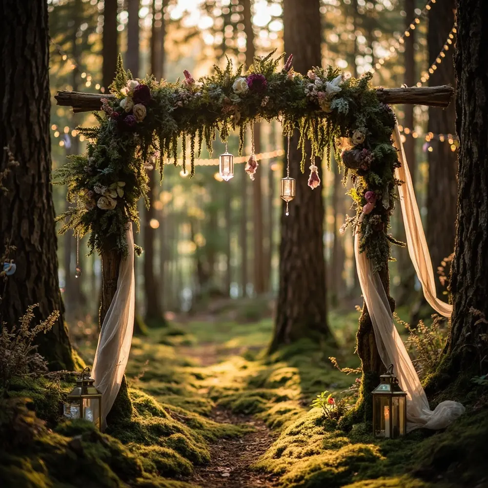 Plan Your Whimsical Witch Wedding: Enchanting Ideas for a Magical Celebration 1 Enchanted ceremony a h2 sacred forest 1 the space
