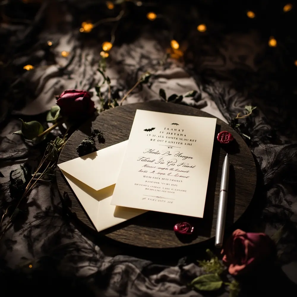 10 Absolutely Free Halloween Wedding Printables (Signs, Invites & More!) 1 Invitation death 8220 do us 8221 h2 part 1 elegant the template til