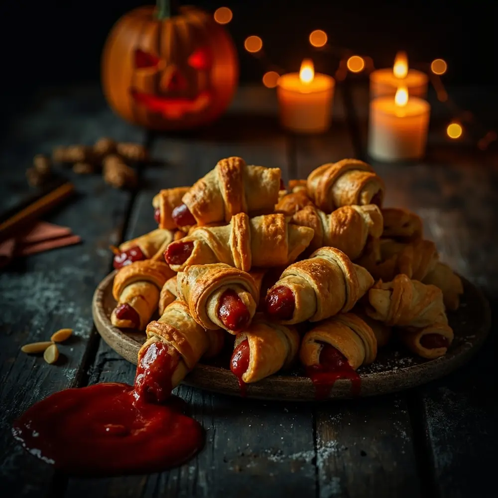 10 Creepy Carnival Foods That Will Haunt Your Halloween Party 1 Severed h2 hot finger 1 dogs