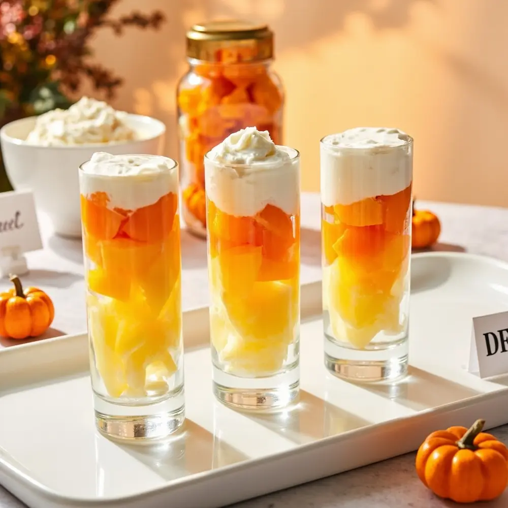15 Safe Halloween Wedding Treats That Are Allergy-Friendly and Kid-Approved 10 Fruit 10 option corn h2 df candy parfaits