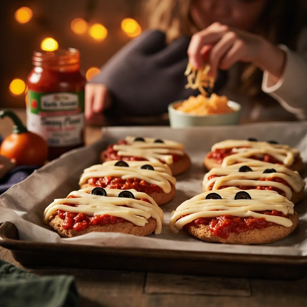 12 Spooktacular & Healthy Halloween Treats Your Kids Will Love 10 Pizzas whole 10 on english h2 wheat mummy muffins