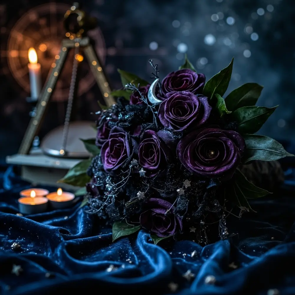 Glitter 11 sparkle celestial subtle h2 blooms dark with