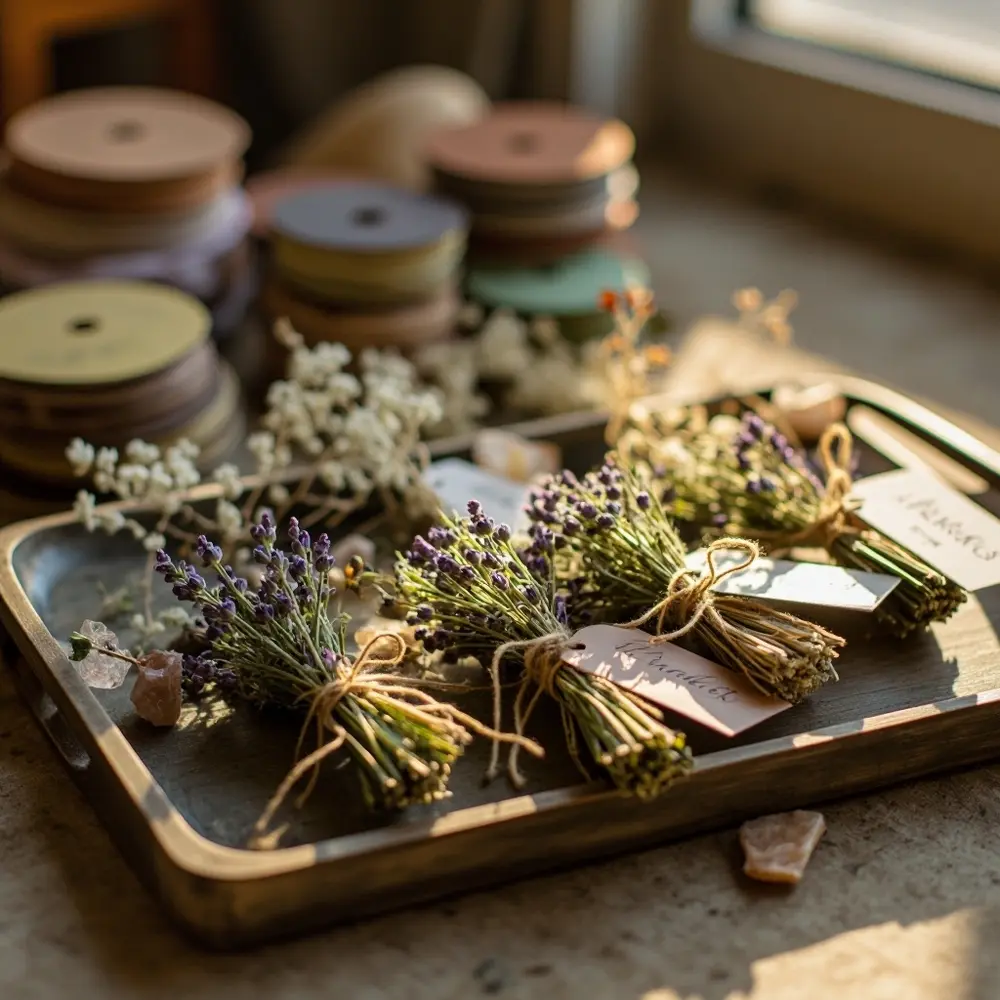 15 Boho Halloween Wedding Ideas for a Free-Spirited Spooky Vibe 11 Bundles mini 11 dried h2 inspired favors boho flower wedding