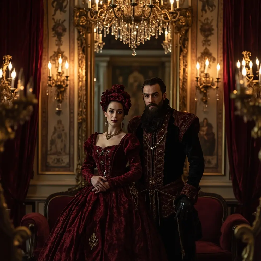 15 Enchanting Halloween Wedding Costume Ideas for Spooky Couples 11 Her blood vows b 11 thory 8217 elizabeth noble h2 countess consort 038 s the