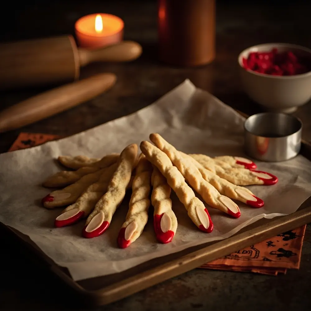 20 Creative & Easy Halloween Treat Ideas for a Spooktacular Party 12 12 severed h2 finger cookies