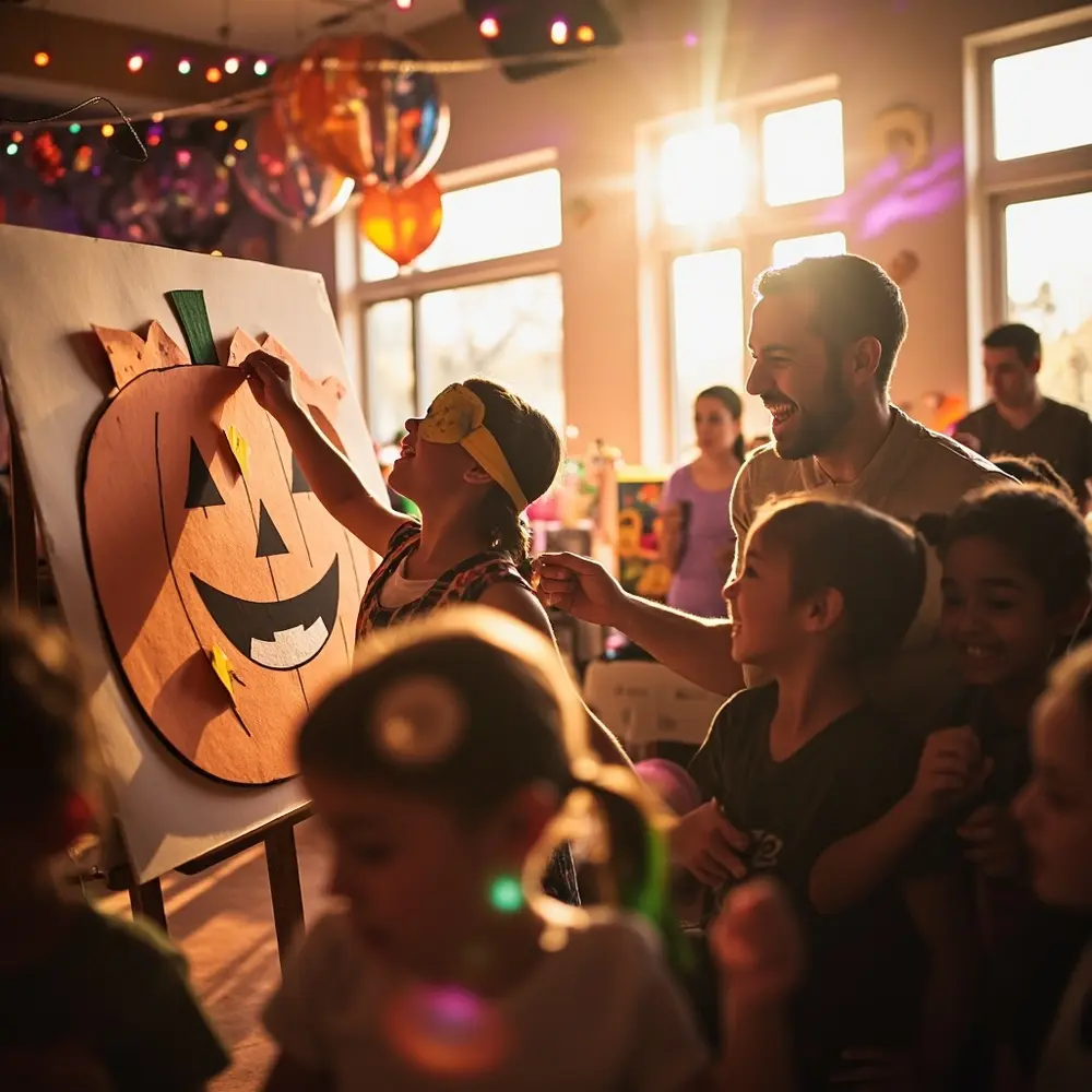 20 Delightfully Non-Scary Halloween Birthday Ideas for Kids 12 Pin 12 on 8220 pumpkin 8221 h2 game the smile