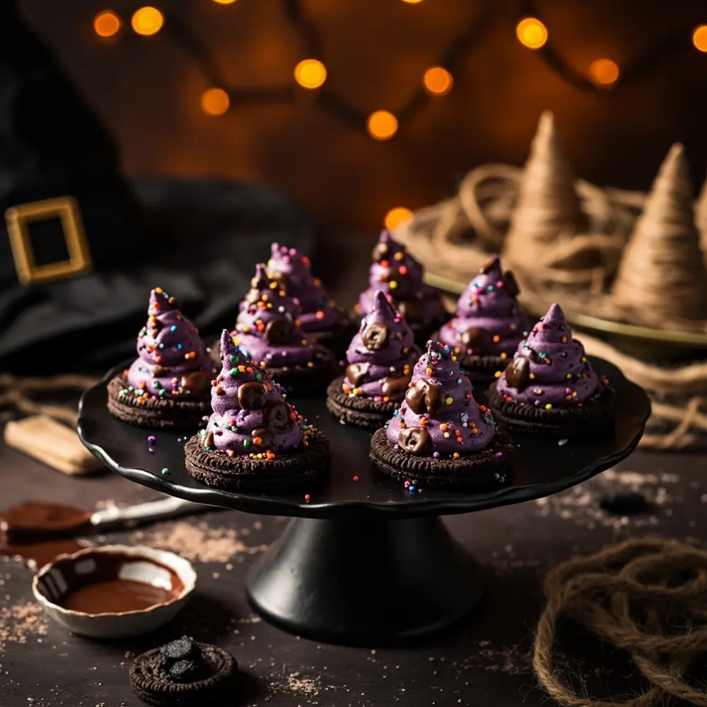 12 Spellbinding Witchy Treats: Easy Recipes for a Magical Halloween 12 12 witch h2 hat cookies