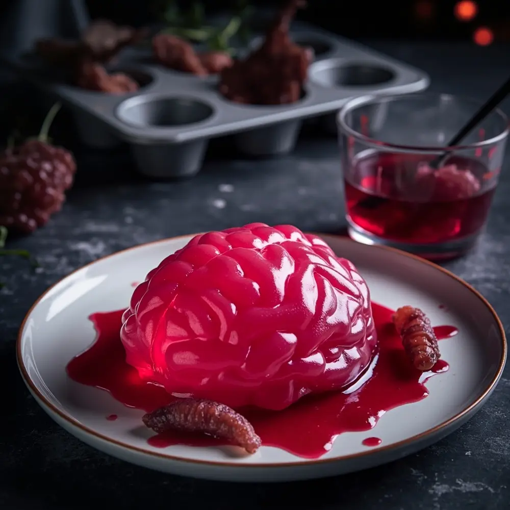 15 Adorably Spooky & Easy DIY Halloween Treats for Your Next Party 13 13 non shots o brain alcoholic h2 jell or