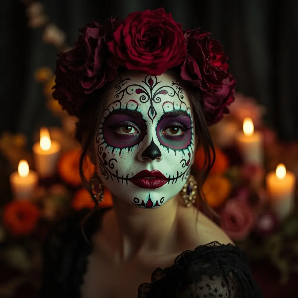 Halloween Wedding Guest Costumes: 25+ Creative Ideas & Essential Etiquette Tips 13 13 makeup dead of h3 inspired floral 038 day subtle the