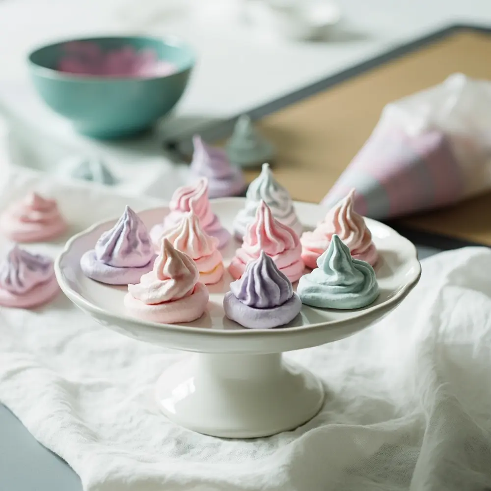 15 Enchanting Pinkoween Desserts for a Pastel Halloween Party 13 13 meringue spooky h2 swirl kisses