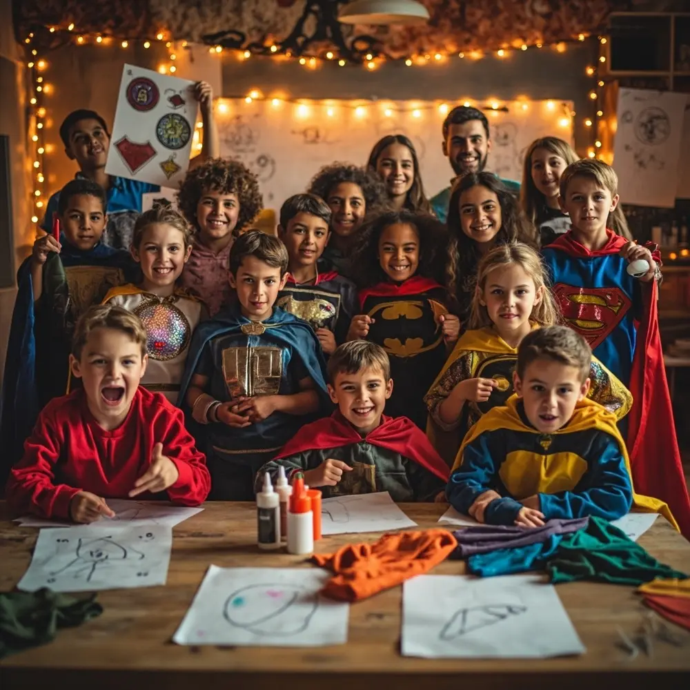 Unleash Your Inner Hero: 14 Epic Superhero Costume Ideas for the Whole Family (DIY & Store-Bought!) 14 Various 8221 8220 instruction costumes unique perhaps designs superhero 14 kids a showcasing emblems up of emblem create p adults or own group and one is in person your image diverse placement holding printed