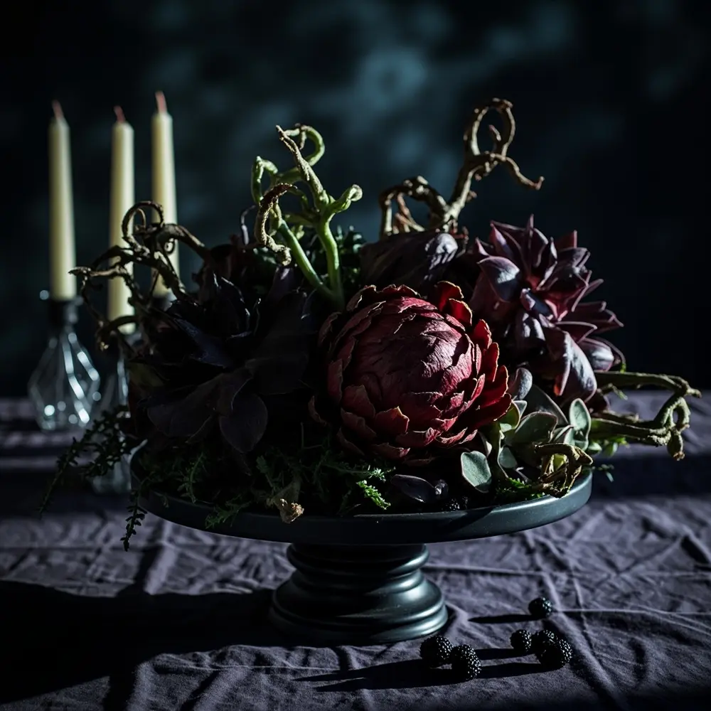 17 arrangement h2 jewel 038 toned succulent protea