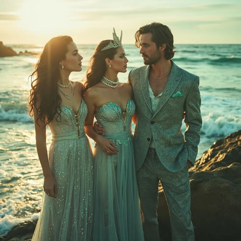 20 Elegant Family Halloween Wedding Costumes for Your Entire Crew 19 Mystical 19 h2 merfolk