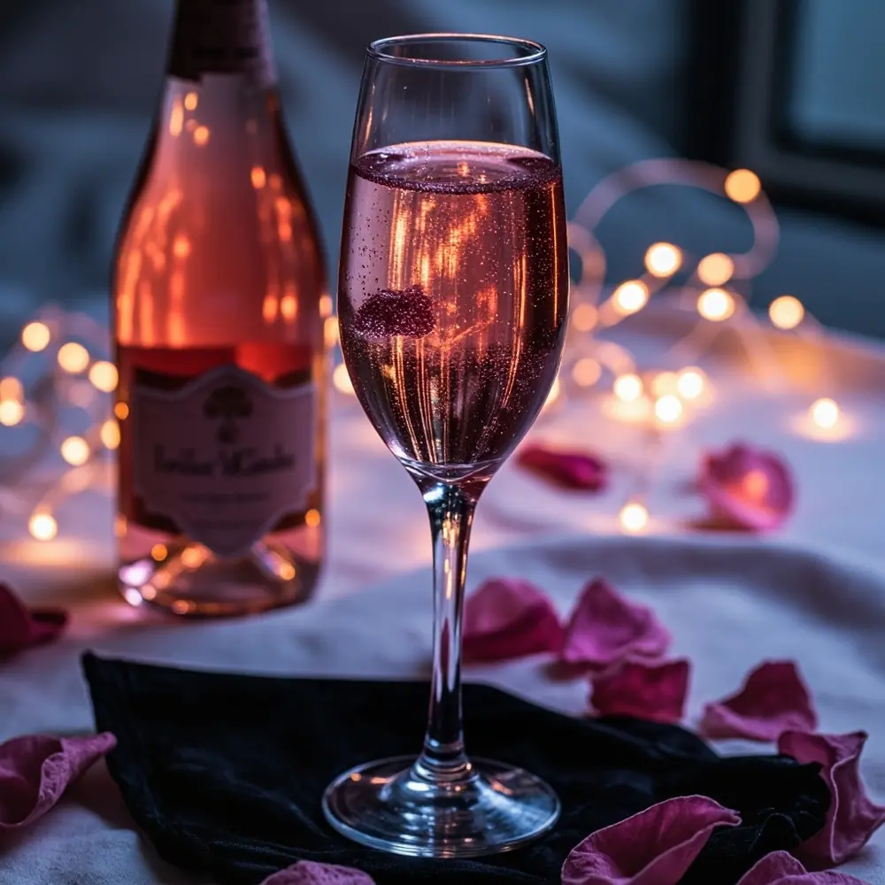 20 Spooky & Delicious Halloween Wedding Menu Ideas for Your Reception 19 Visible glitter glass a ros swirling edible of 19 within p with image sparkling