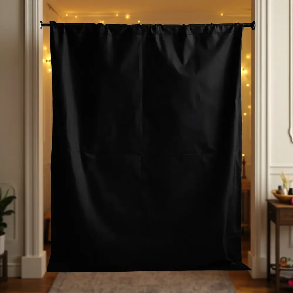 Create a Spooktacular DIY Halloween Birthday Photo Booth Corner: Easy Backdrops & Printable Props 2 Chosen black base corner with looking already wide a backdrop of taut neat p the hung shot and image material 2