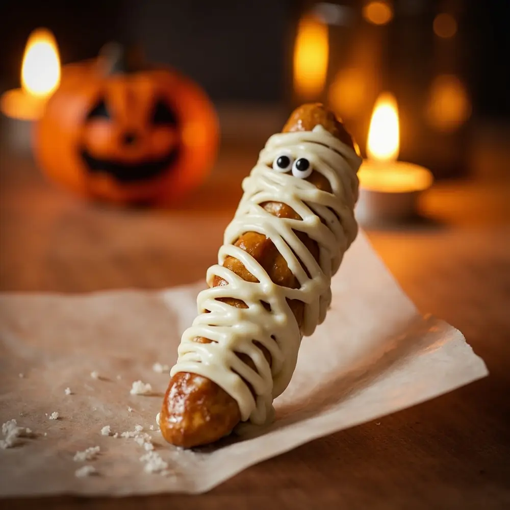 Spooktacular & Safe: Easy Allergy-Friendly Halloween Snacks for Everyone 2 Eyes 8221 finished 8220 parchment with on a up of p mummy pretzel set em rod close image paper edible 2