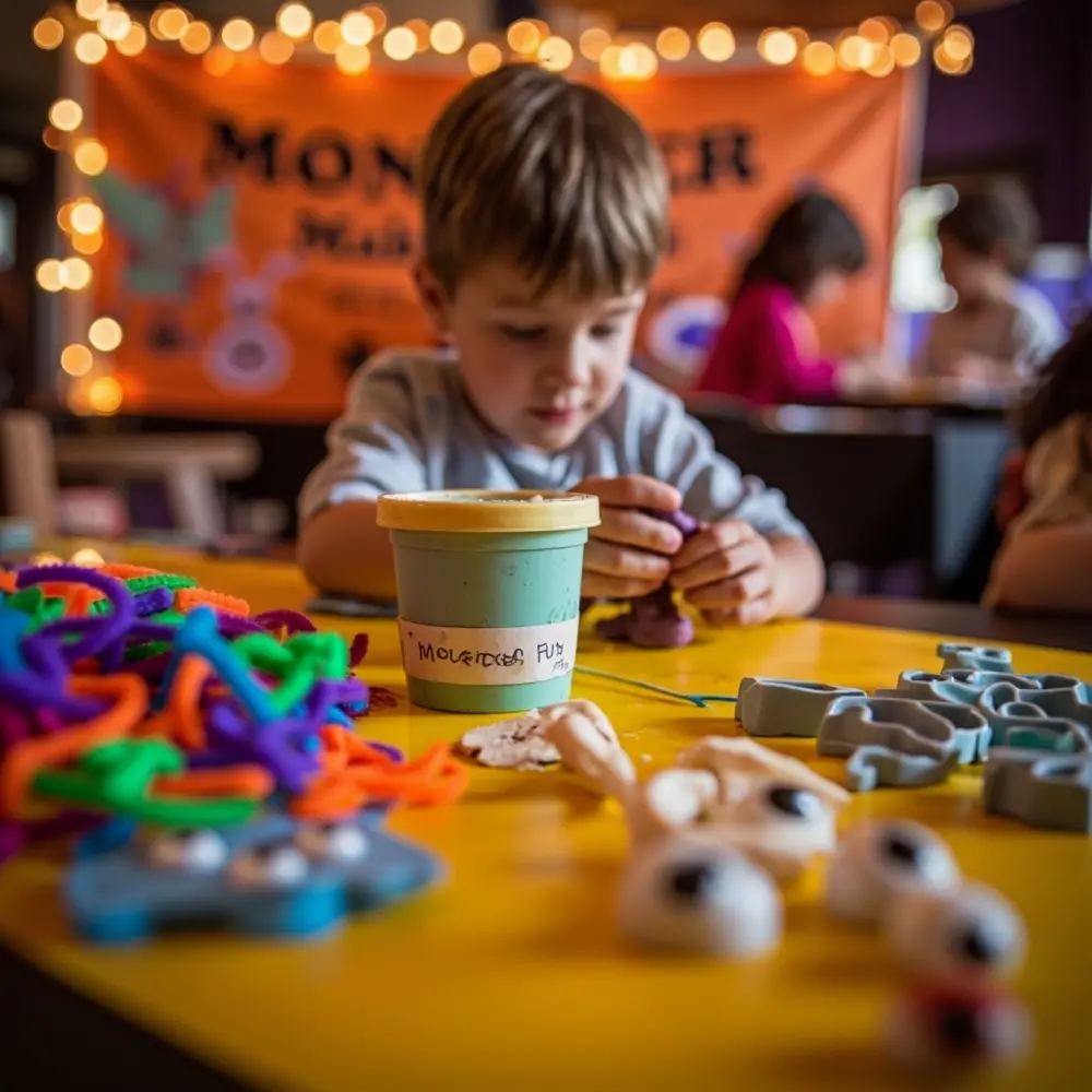 10 Easy DIY Halloween Wedding Favor Ideas Kids Will Go Crazy For 2 Play eyes instruction by cleaners with tub doh a up of googly p small pipe simple shot cute and monster close image creation placement 2 surrounded