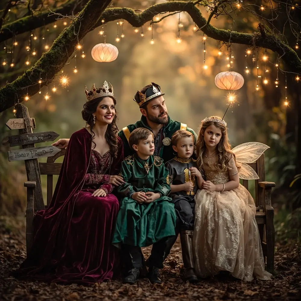 12 Spooktacular Group Costume Themes for Your Halloween Birthday Bash 2 Enchanted fairy h2 2 forest tale