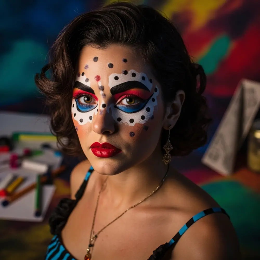 9 Cute & Creative Halloween Makeup Ideas for Tweens & Teens (Mom-Approved!) 3 Art character comic pop h2 book 3