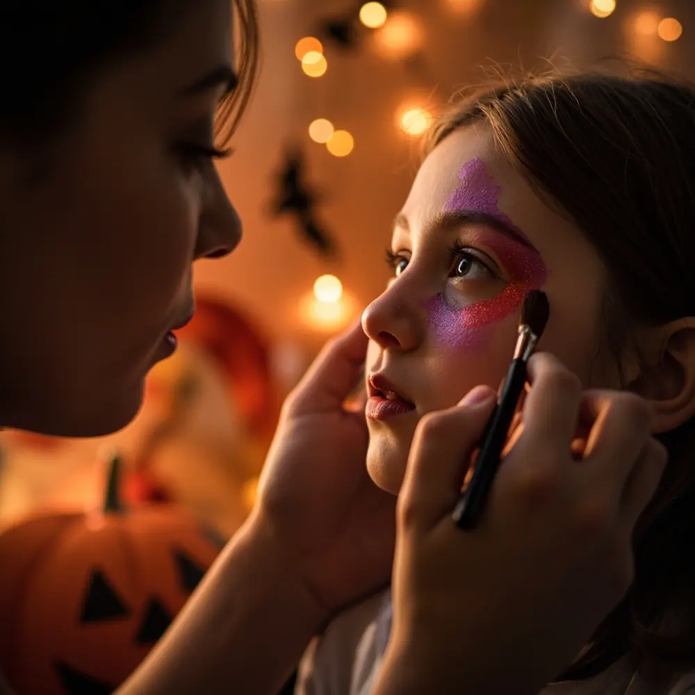The Beginner's Guide to Kid-Safe SFX Makeup (How to Create a Realistic Fake Scar) 4 Blending purple applied with showing a up of p process the em and into close skin scar image initial eyeshadow outwards 4 red