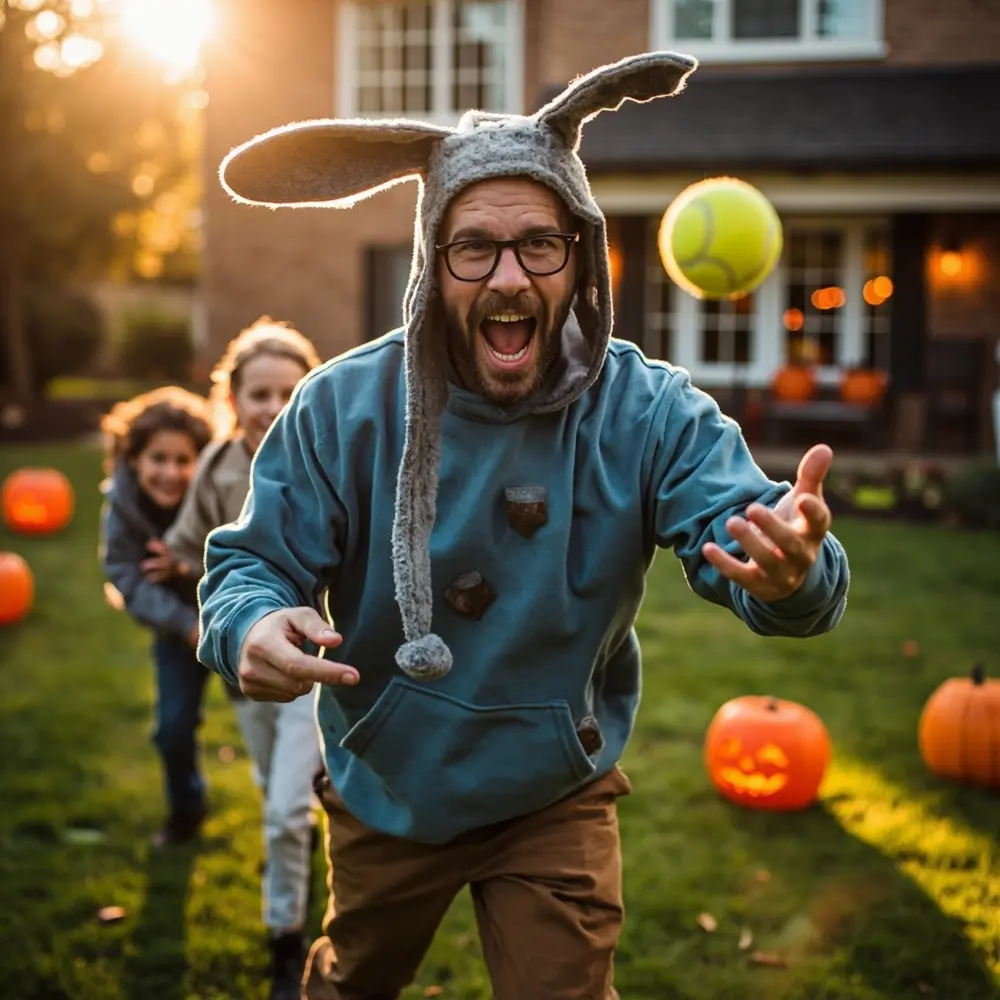 Play instruction dressed bandit perhaps with showing kids a of s p the movement an 8217 costume adult as image placement mid ease 4 photo