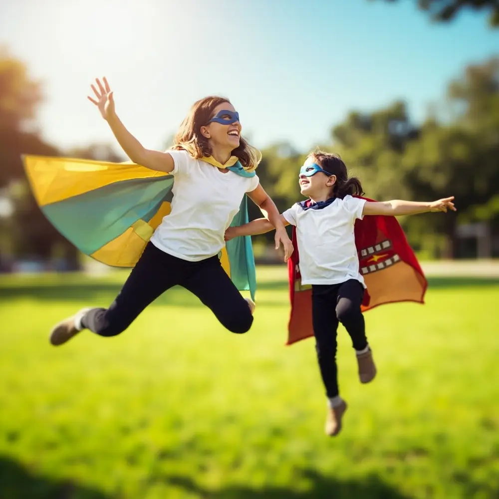 18 Easy & Adorable Mommy and Me Halloween Costumes for Stylish Twinning 4 H2 in training superheroes 4