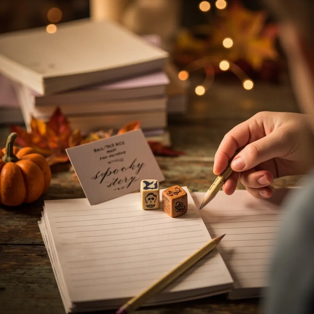 10 Easy DIY Halloween Wedding Favor Ideas Kids Will Go Crazy For 4 Them hand instruction notebook with perhaps a of s p small set pencil and 8217 icons child image for dice placement halloween next charming reaching 4 to photo