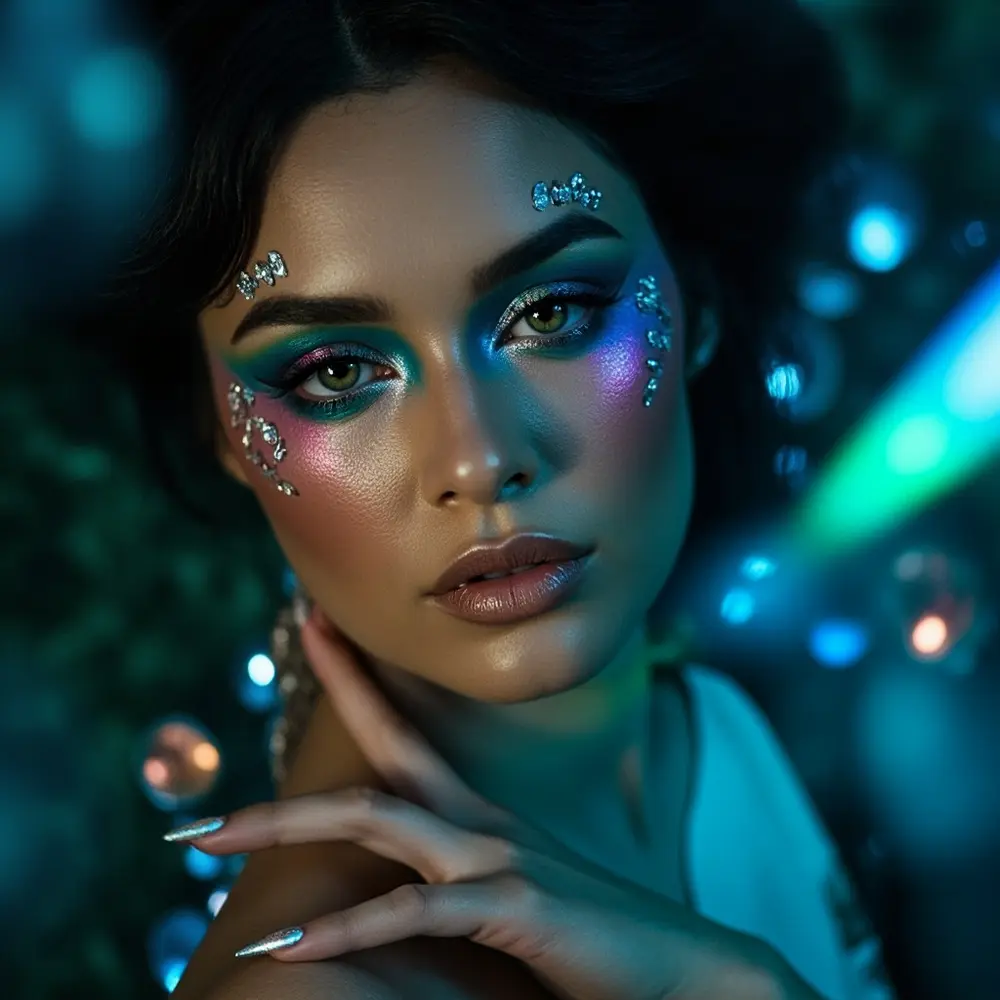 11 Glam Witch Makeup Ideas: Transform into a Modern Sorceress This Halloween 4 Sorceress crystal h2 4 the
