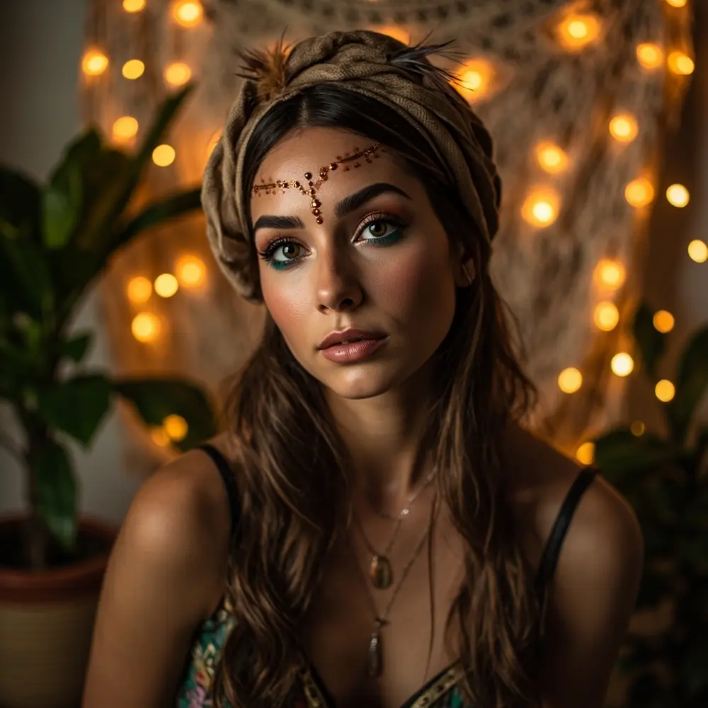11 Glam Witch Makeup Ideas: Transform into a Modern Sorceress This Halloween 5 Mystic h2 witch 5 boho the