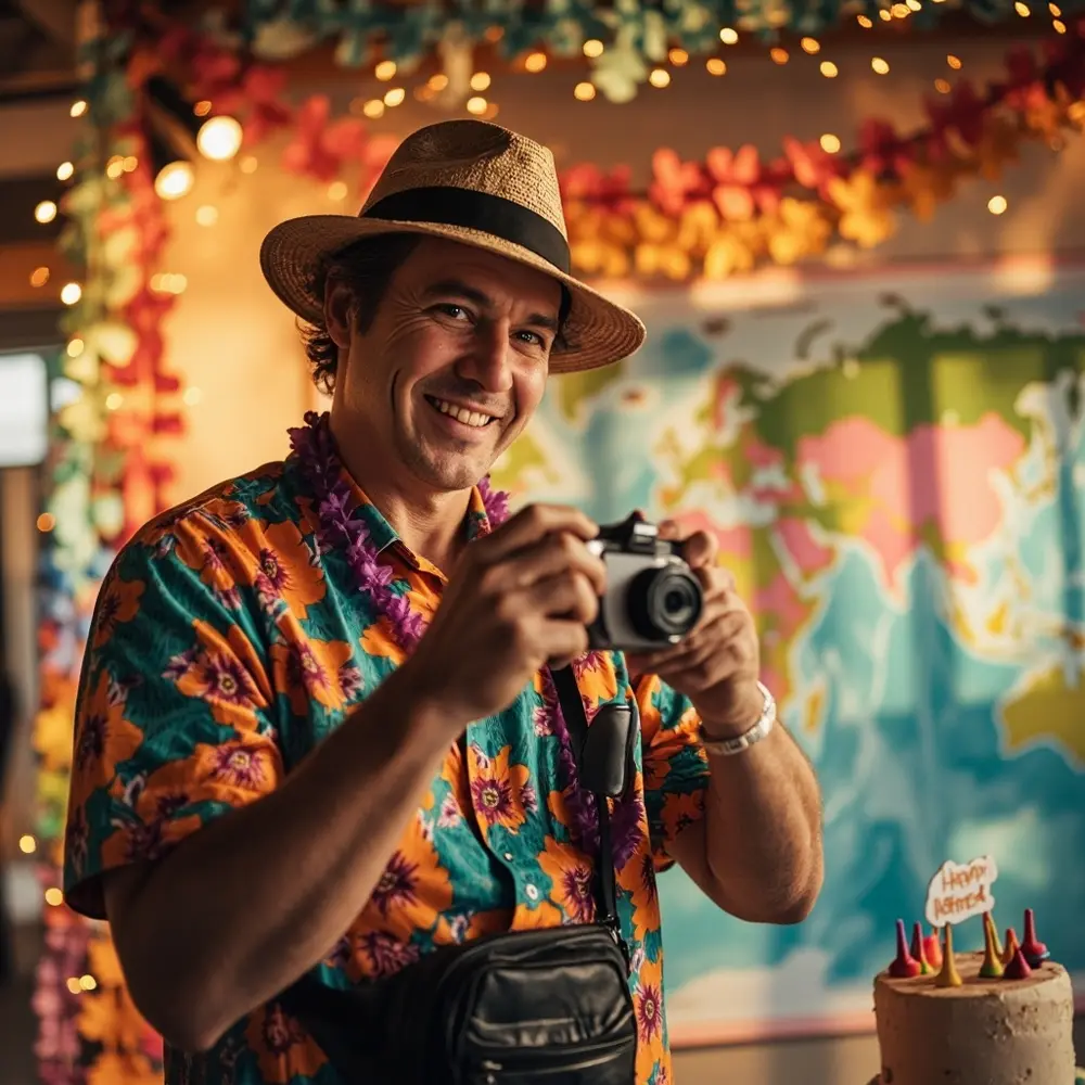 15 Clever & Quick Last-Minute Halloween Birthday Costumes for Party Guests 5 Instruction dressed perhaps with a tourist taking camera p disposable an enthusiastic person as image placement 5 photo