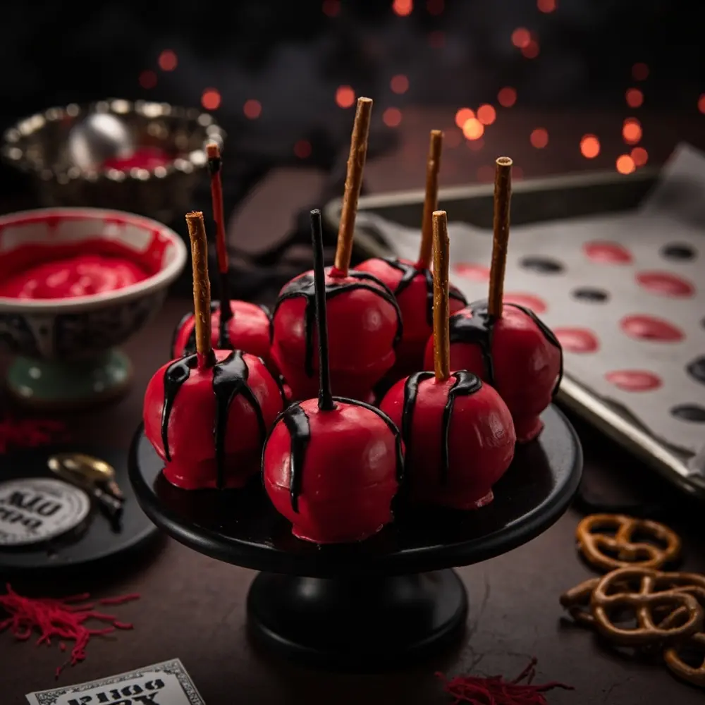 12 Spellbinding Witchy Treats: Easy Recipes for a Magical Halloween 5 Apple h2 poison 5 pops cake