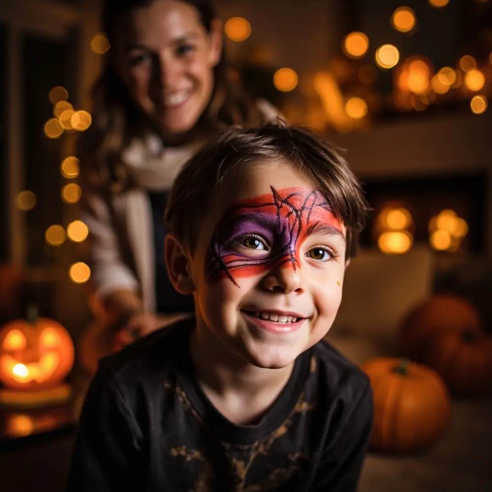 The Beginner's Guide to Kid-Safe SFX Makeup (How to Create a Realistic Fake Scar) 5 Blended with looking showing colors on a p the texture em and fake skin realistic scar image impressively completed 5 photo