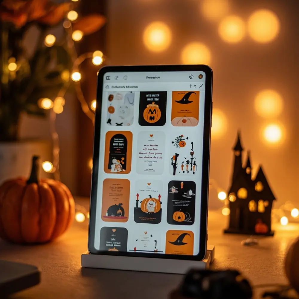 Spooktacular & Creative DIY Halloween Birthday Invitations: Editable Templates & Step-by-Step Guide 5 Various grid birthday displaying different invitation a screenshot showcasing templates of s p styles em cute 8217 canva image template from halloween library spooky 5 to