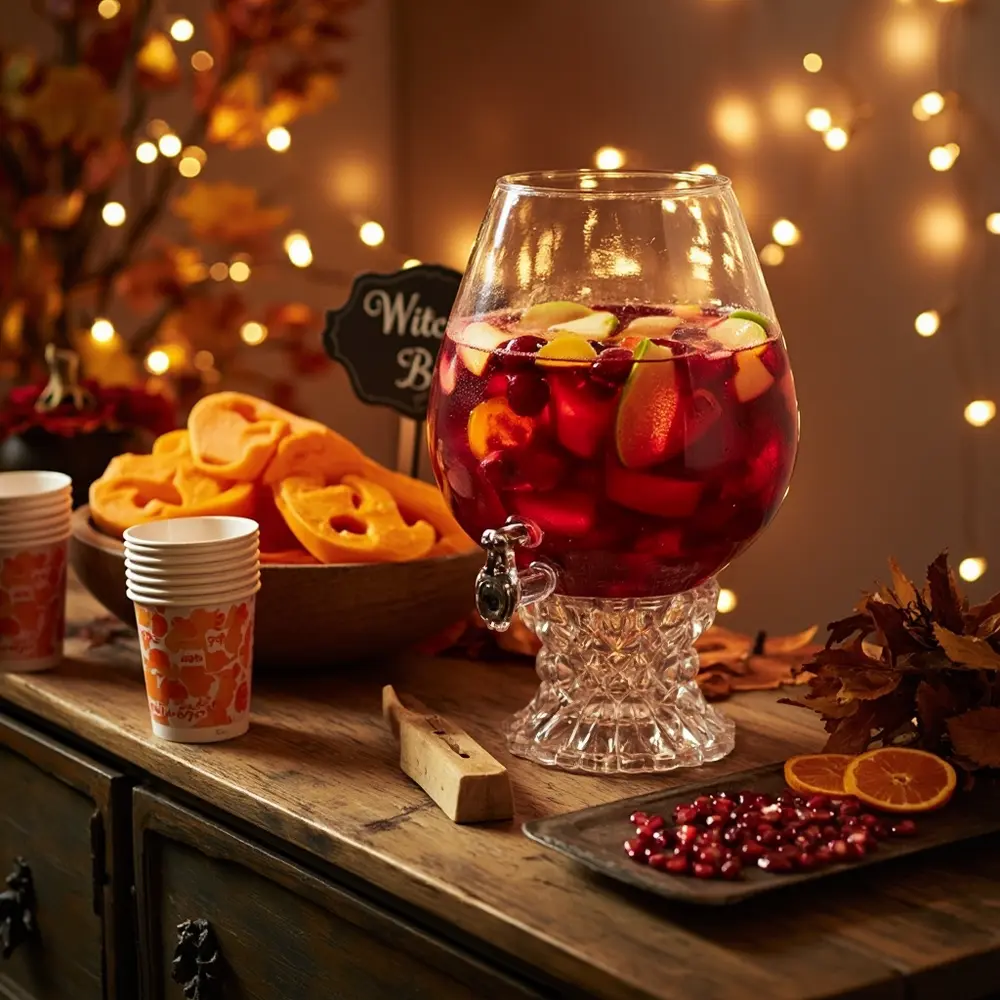 10 Cozy & Cute Halloween Birthday Ideas for Toddlers 5 Bar fruit 8221 8220 8217 witch h2 5 s punch brew
