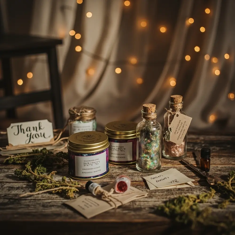 A Dark Fantasy Wedding: Magical Ideas for an Enchanted Celebration 6 Packaged collection dark perhaps with on a of p wedding 8216 8217 sign themed beautifully image rustic fantasy 6 favors thank table you