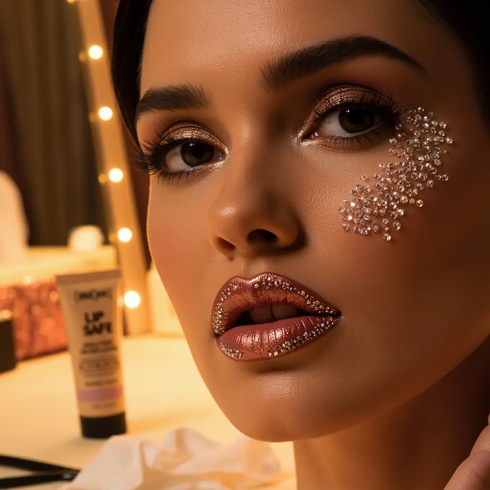 Sparkle & Shine: 10 'Bejeweled' Makeup Looks Inspired by Taylor Swift 6 H2 6 luster lip gemmed lips line
